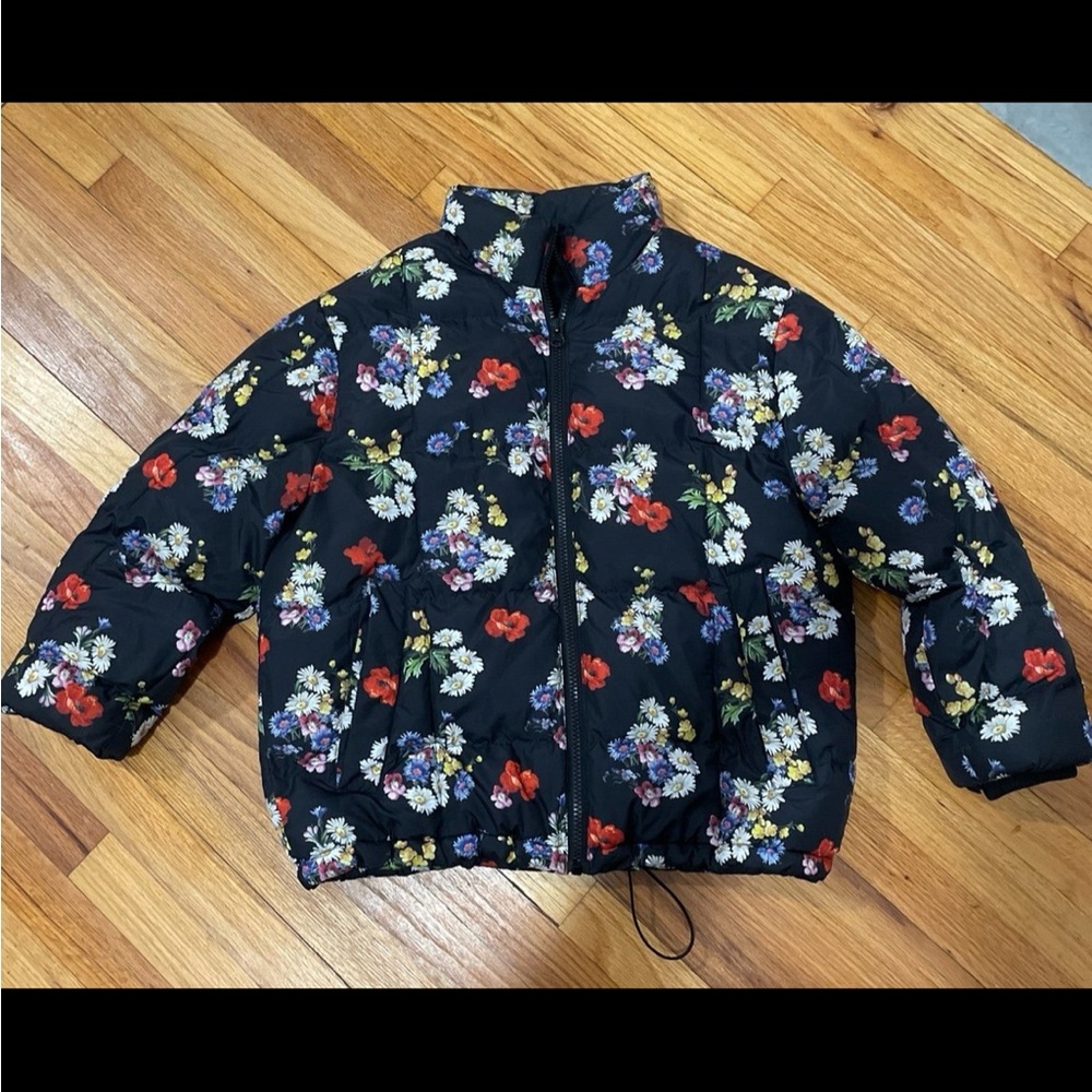 Women’s bomber jacket floral